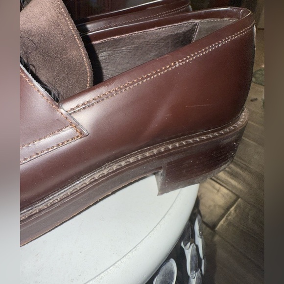 KENNETH COLE BROWN LEATHER/SUEDE MENS DRESS SHOES SIZE 10 - Picture 3 of 15